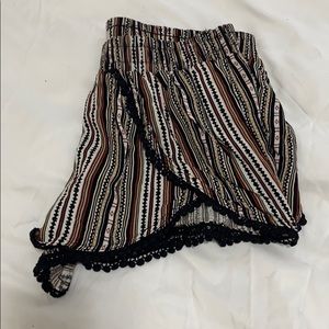 F21 Aztec shorts